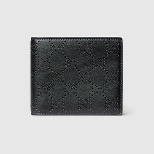 Gucci Black Aria Bi-Fold Wallet for men