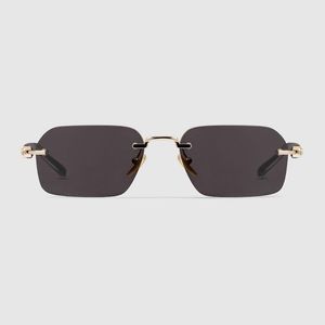 Gucci Brown Rectangular-Frame Sunglasses for men