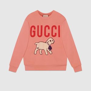Gucci グッチラム パッチ付き オーバーサイズ スウェットシャツ