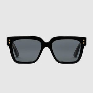 Gucci Black Rectangular Frame Sunglasses for men