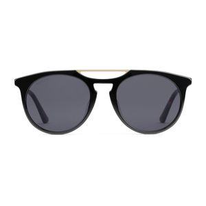 Gafas de sol redondas de acetato Gucci de hombre de color Negro