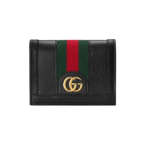 Gucci グッチ〔オフィディア〕 カードケース(コイン&紙幣入れ付き) ブラック