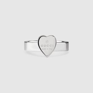 Gucci Metallic Heart Sterling-silver Ring