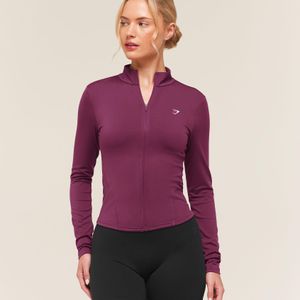 GYMSHARK Purple Training Jacket