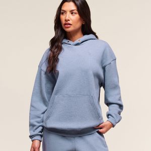 GYMSHARK Blue Rest Day Sweats 2.0 Oversized Hoodie