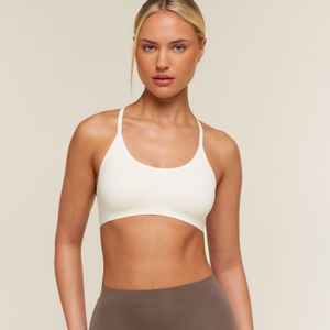 GYMSHARK Brown Form Scoopneck Bralette