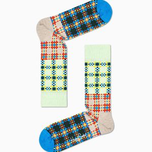 Happy Socks Tartan Square Sock voor heren