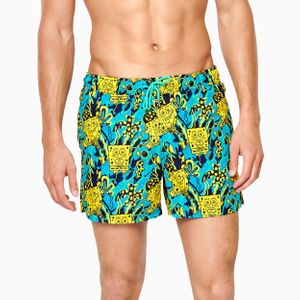 Happy Socks Spongebob Yellow Swim Shorts in het Blauw voor heren