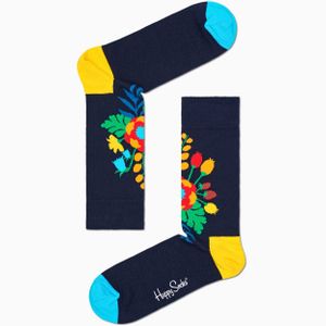Happy Socks Flora Sock in het Blauw