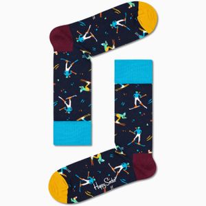 Happy Socks Skiing Sock in het Blauw