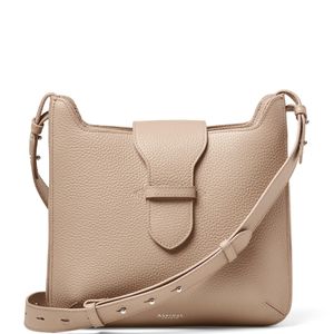 Aspinal Natural Leather Ella Cross-Body Bag