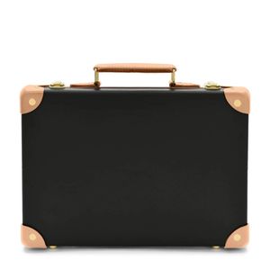Globe-Trotter Black Safari Small Attaché