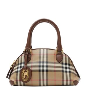 Burberry Brown Mini Primrose Top-Handle Bag