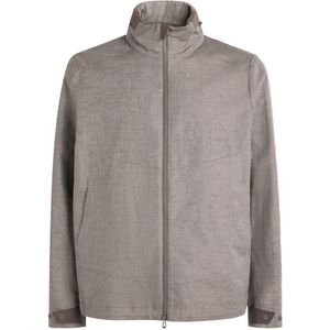 Sease Grey Water-Resistant Linen Cruise 2.0 Jacket for men