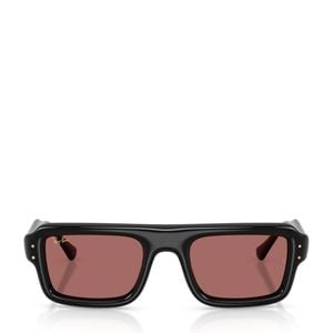 Ray-Ban Brown Flacko Puffer Pilot Sunglasses
