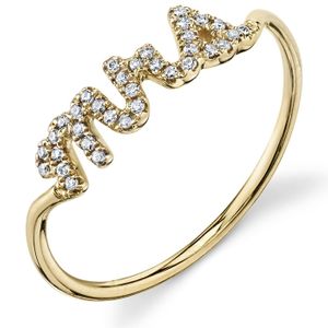 Sydney Evan Metallic Mrs. Pav&ea Diamond Ring