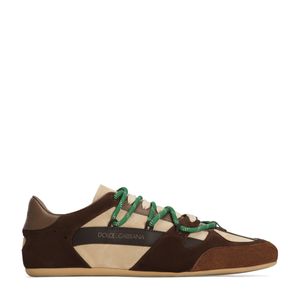 Dolce & Gabbana Brown Suede Ginnica Sneakers for men