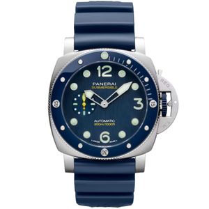 Panerai Blue X Mike Horn Stainless Steel Submersible Watch for men