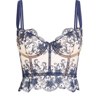 I.D Sarrieri Blue Sunset Half-Cup Bustier Bra