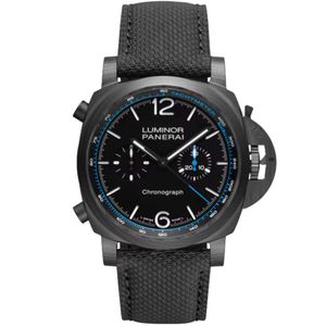 Panerai Grey Carbotech Luminor Chrono Watch for men