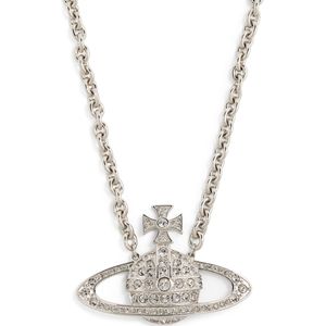 Vivienne Westwood Metallic Embellished Bas Relief Necklace for men