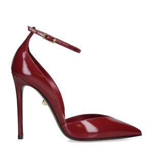 ALEVI Red Patent Leather Camilla Heeled Pumps 110