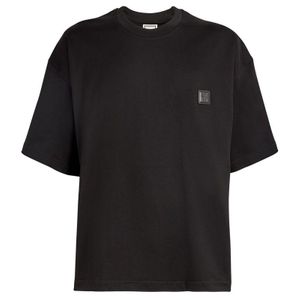 Wooyoungmi Black Cotton Pariseoul Print T-Shirt for men