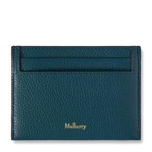 Mulberry Green Leather Continental Card Holder