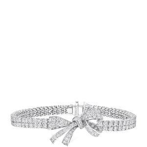 Graff White And Diamond Tilda's Bow Bracelet