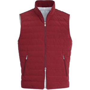 Brunello Cucinelli Red Water-Resistant Gilet for men