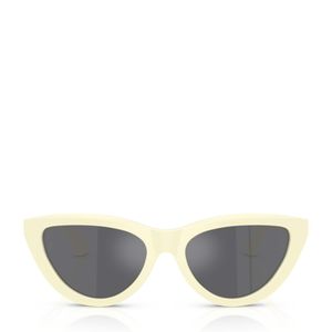 Burberry Grey Acetate Cat Eye Sunglasses