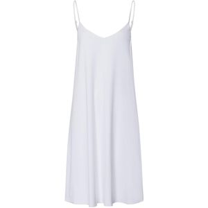 Hanro White Cotton Silk Nightdress