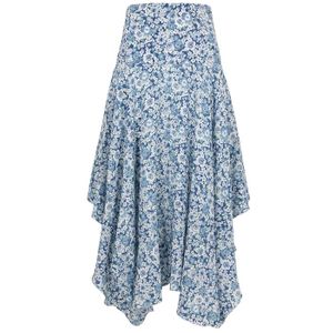 Stella McCartney フローラルプリント スカート ブルー