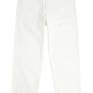 Jil Sander White Straight-Leg Jeans for men