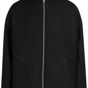 YMC Black Aaron Zip Wool Jacket for men