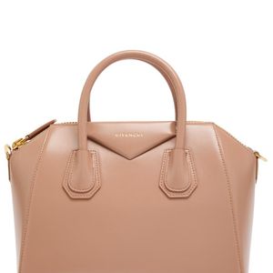 Givenchy Natural Antigona Small Leather Top Handle Bag