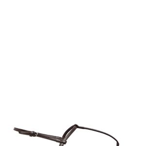 Totême Brown T-Strap Leather Sandals