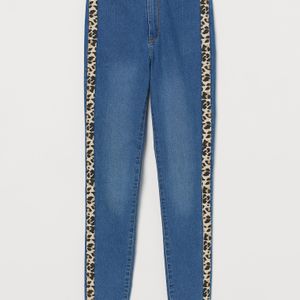 Skinny High Ankle Jeans H&M en coloris Bleu