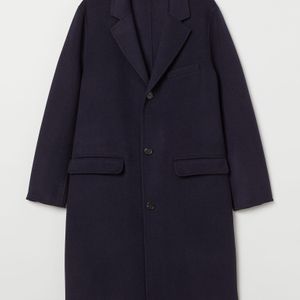 Manteau en cachemire mélangé H&M pour homme en coloris Bleu