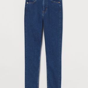 H&M Blau Vintage Skinny High Jeans