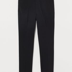 H&M Black Suit Trousers Skinny Fit for men