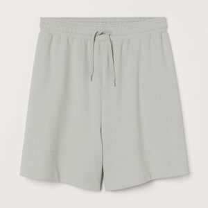 H&M Mettallic Shorts aus Pima-Baumwolle