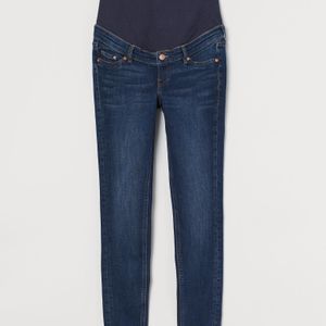 H&M Blau MAMA Skinny Jeans