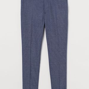 H&M Anzughose Skinny Fit in Blau für Herren