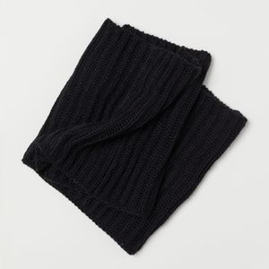 Écharpe tube en laine mélangée H&M pour homme en coloris Noir