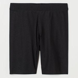 H&M Black + Jersey Cycling Shorts