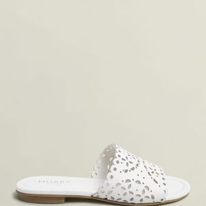 Hobbs Natural Brodie Leather Slides