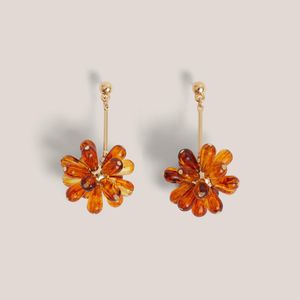 Hobbs Yellow Paulina Beaded Earrings