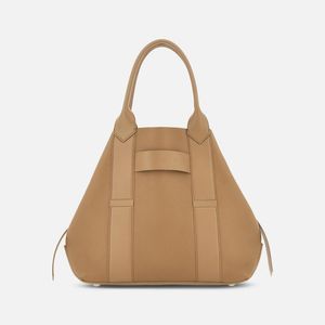 Hogan Natur Strukturierte Leder Tote Bag