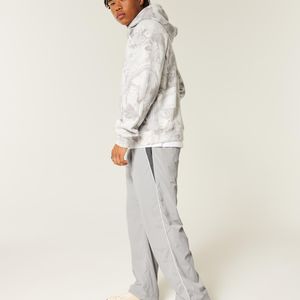 Hollister Grey Baggy Track Pants for men